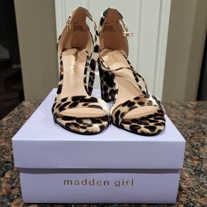 Madden Girl Leopard Print Women's Heels